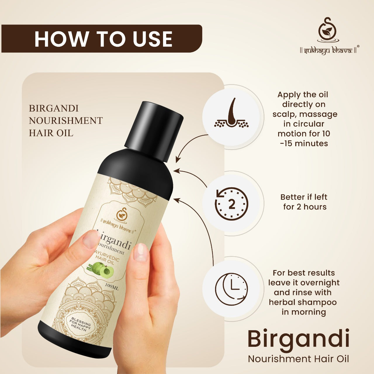 Birgandi Nourishment An Ayurvedic Hair Oil