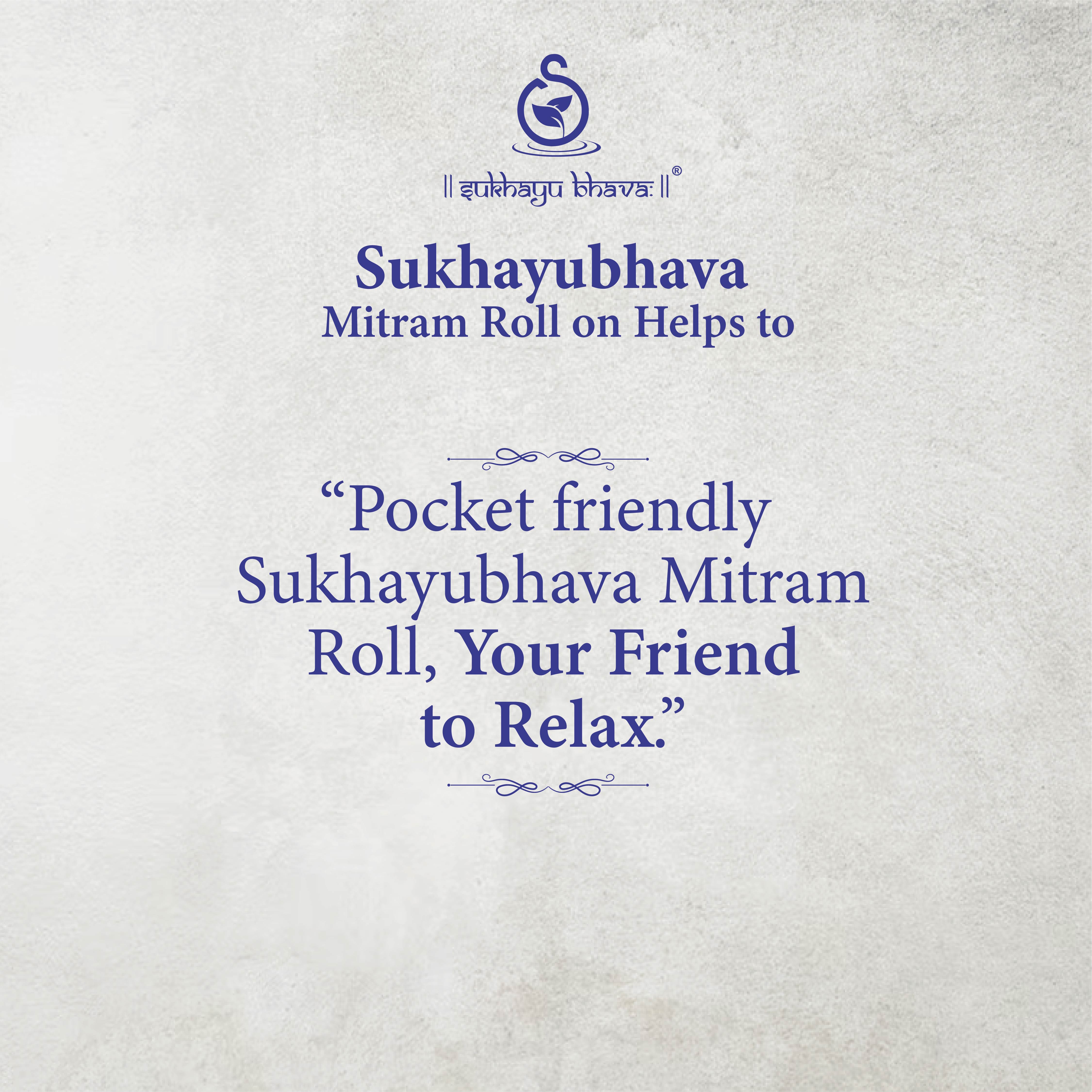 Sukhayubhava Mitram Stress Relief Roll-on